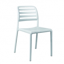 Židle jídelní plastová bílá COSTA