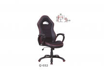 Židle kancelářská černá Q-032