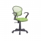 Židle kancelářská dětská zelená Q-141